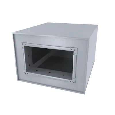 Шумоглушитель трубчатый ГТП — прямоугольный глушитель вентиляции