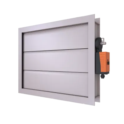 Алюминиевый воздушный клапан АВКв